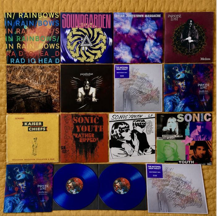 Discos rock Alternativo e metal