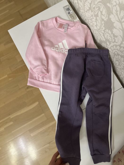Теплий костюм на флісі Zara, Adidas розмір 3-4 роки 104 см