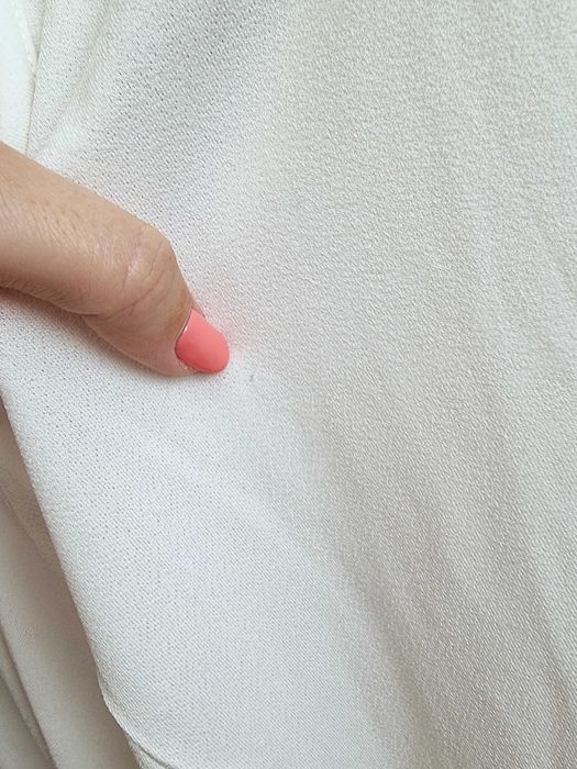 Blusa branca H&M, tamanho XS