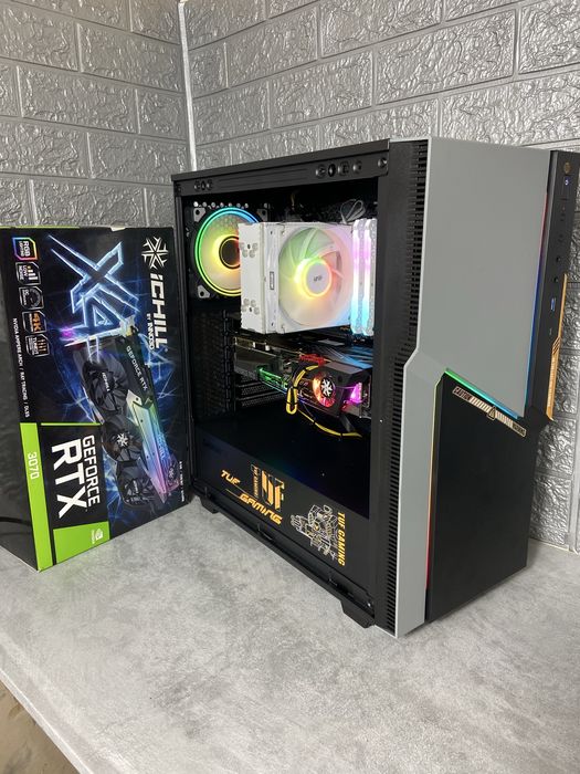 Игровой компьютер,ПК(Ryzen 5 5600,DDR4 16GB,RTX 3070 8GB,M2 512Gb)