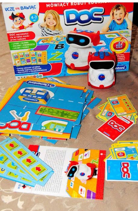 Mówiący robot edukacyjny DOC