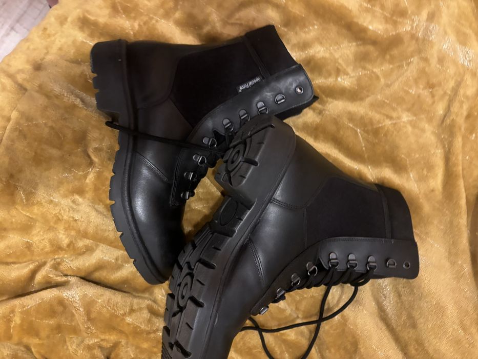 Bota special force couro tecido novas