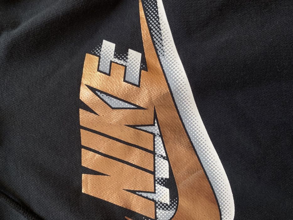 Bluza czarna Nike damska z kapturem