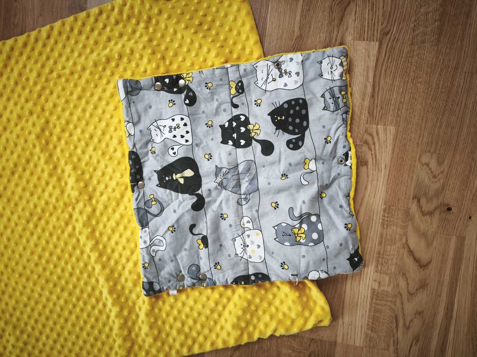 Kocyk do wózka plus mufka gratis