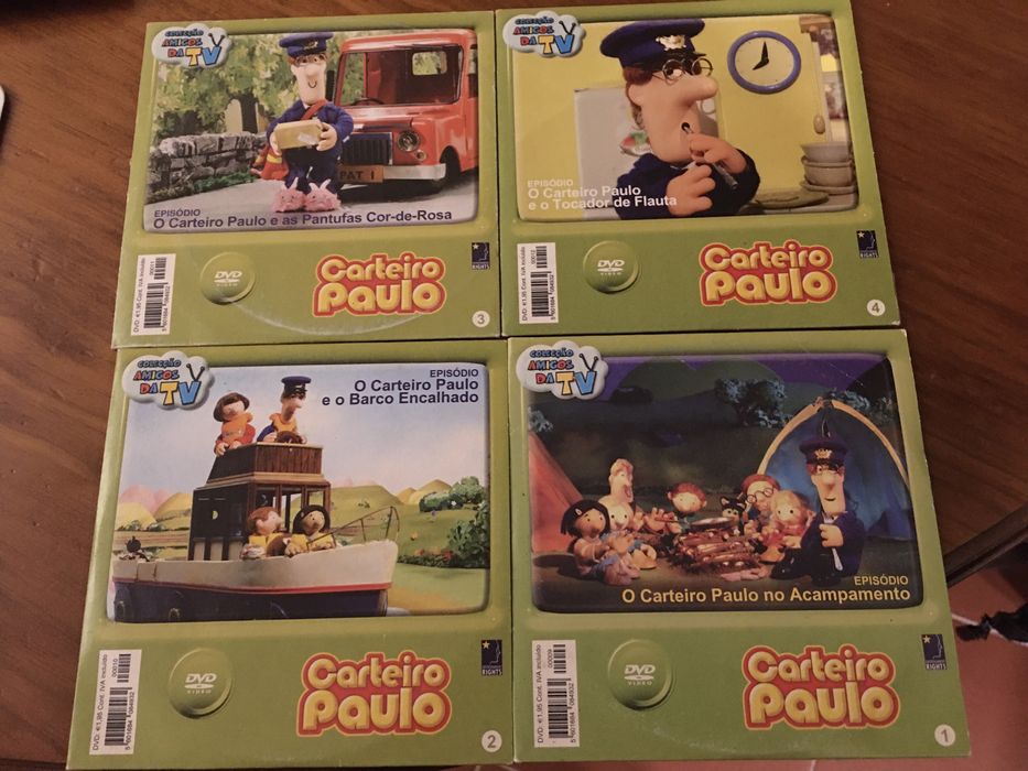 O carteiro Paulo . Coleção os amigos da TV para maiores de 4 anos