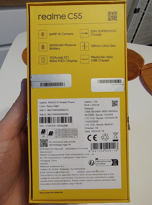 Realme C55 plus gratisy