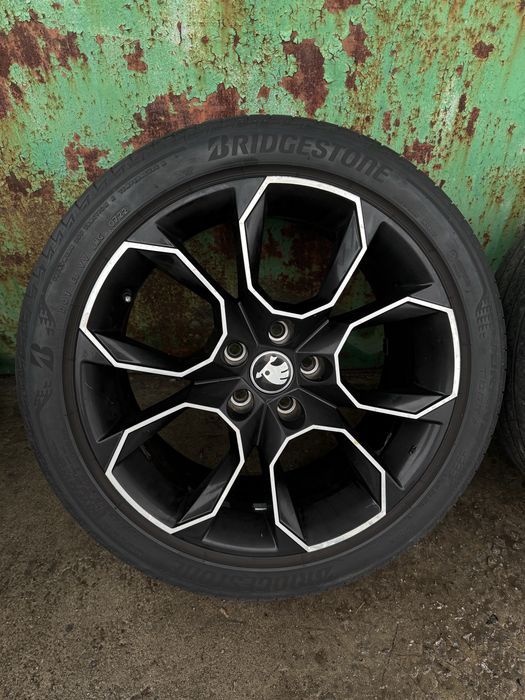 Титановые диски Skoda RS R18