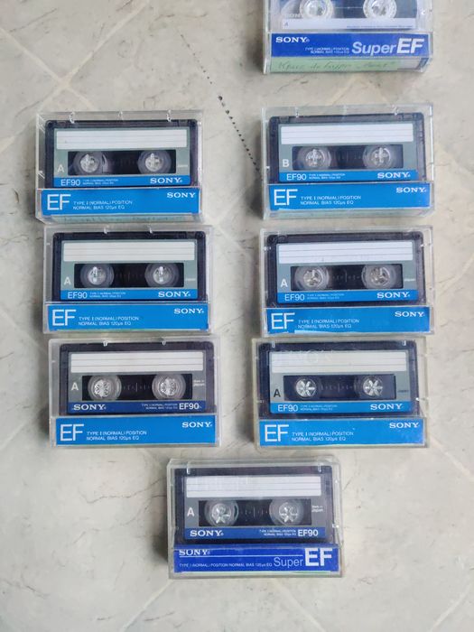 Аудиокассеты SONY Super EF90(Japan)