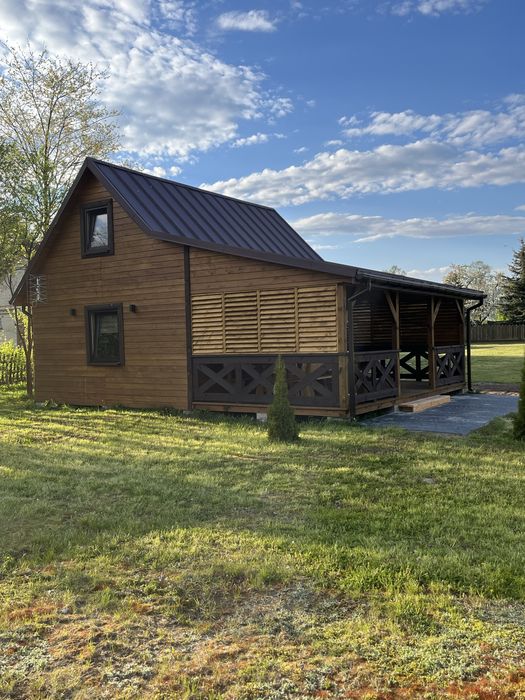 Drewniany Domek letniskowy do wynajęcia na wyłączność