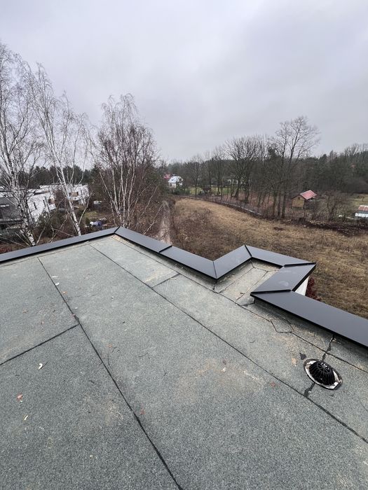 Izolacje dachu papą termo. EPDM PVC Tarasy, balkony dachy płaskie