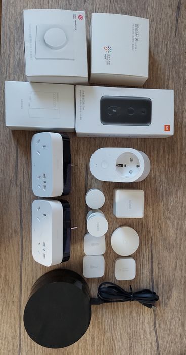 Mi Home розумні пристрої датчики температури, вібрації, руху, розетки
