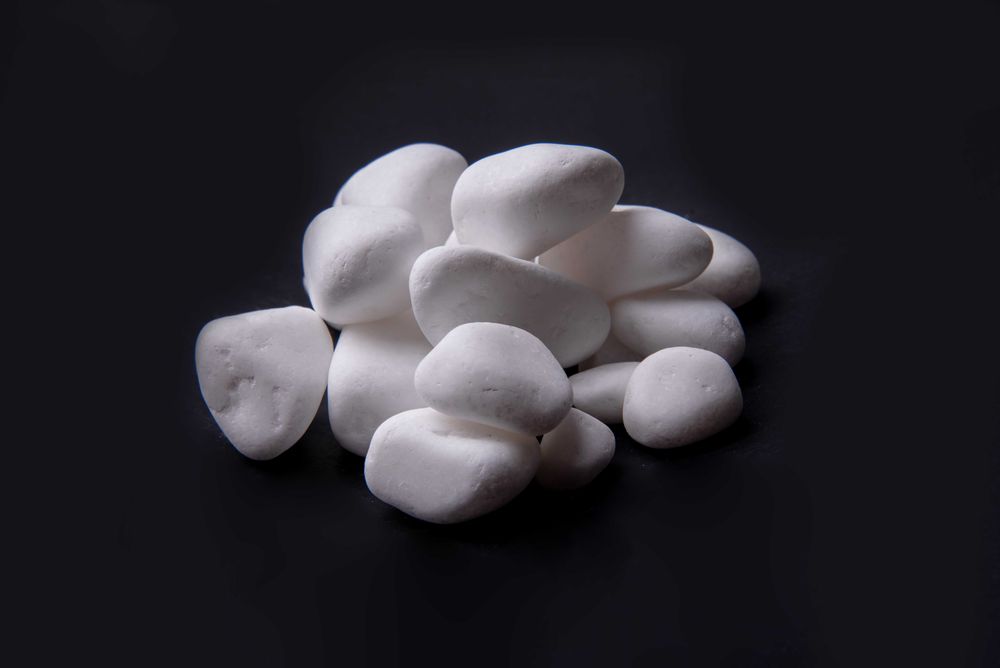 Kamień Ogrodowy Thassos Otoczak Biały od 1-3cm do 13-25cm, każda ilość