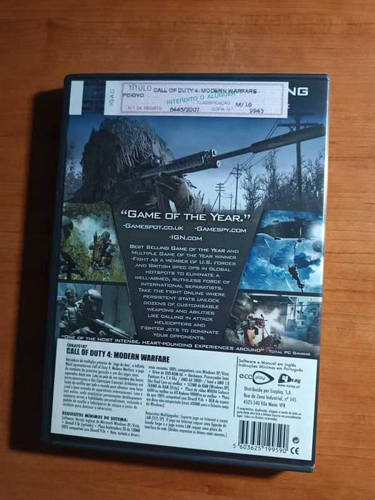 Call of Duty 4: Modern Warfare (Game of the Year Edition) - Jogo PC