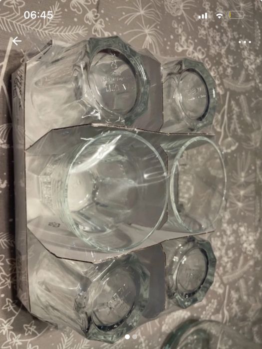 Zestaw 6 szklanek 27 cl