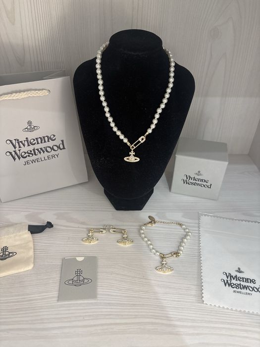 Zestaw bizuterii vivienne westwood nowe