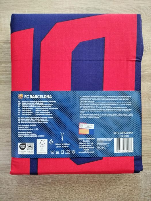 Komplet pościeli FC Barcelona 160x200cm