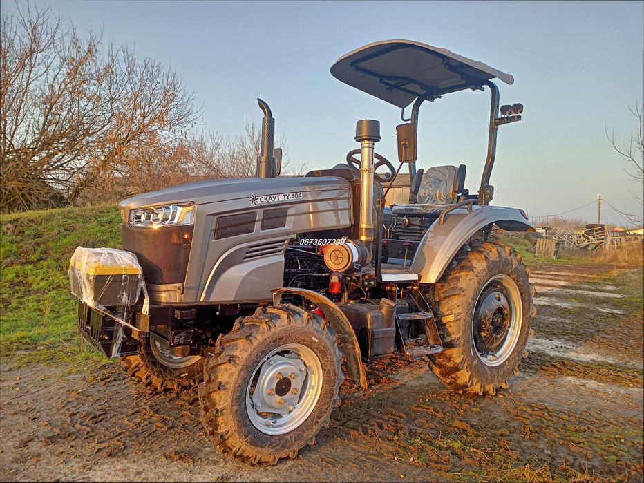 Трактор Скаут TY 404 SR/Реверс/40к.с./Доставка Безкоштовн-О/КОМПРЕСОР!