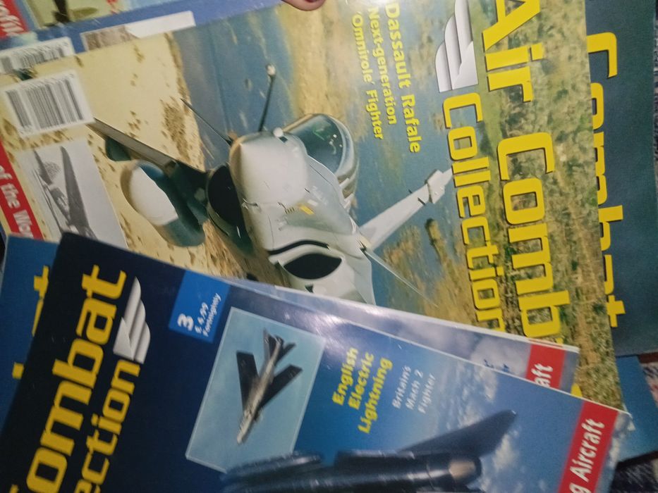 Various airplane magazines