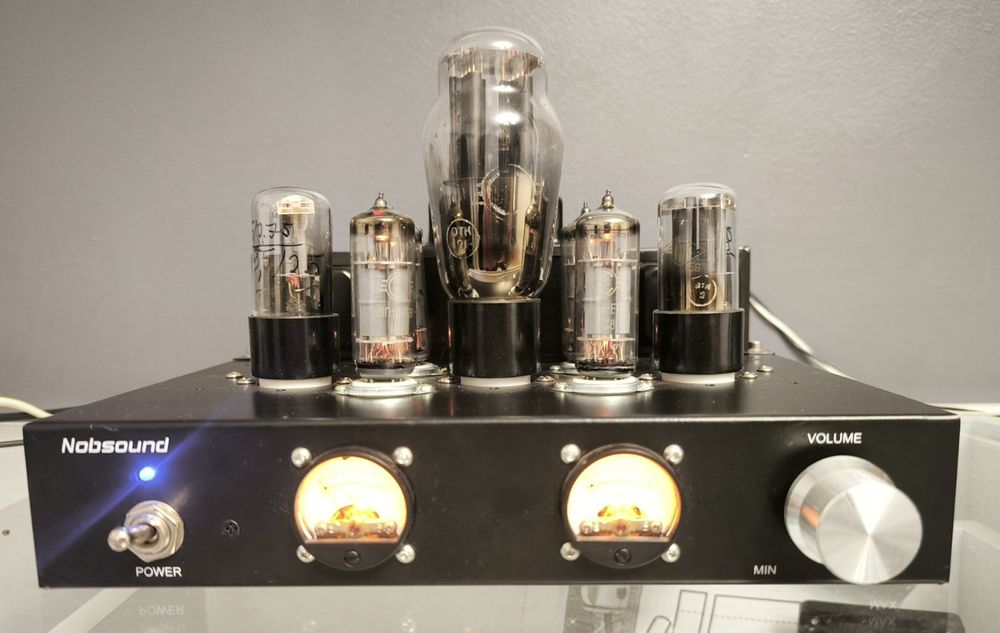 Ламповый підсилювач однотакт стерео