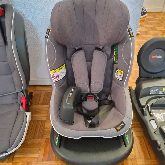 Base Isofix Besafe + cadeira iZi Flex S fix + cadeira iZi modular I-size como novo