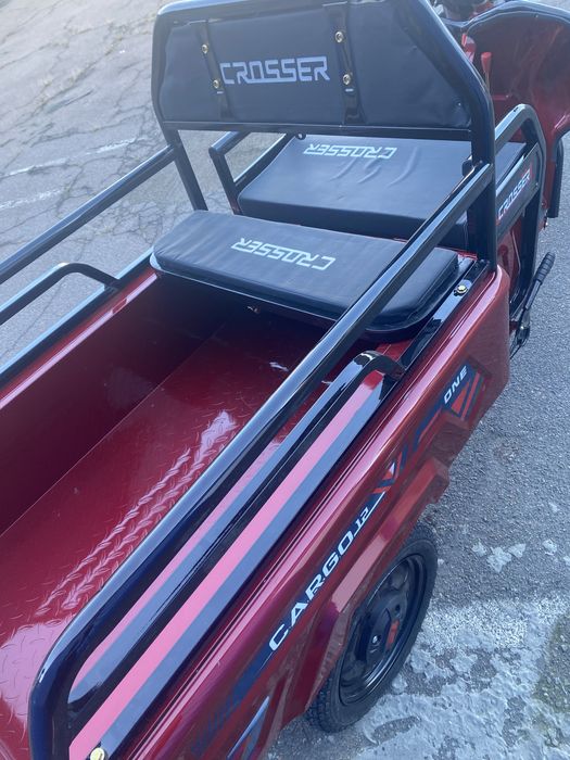 Трицикл електричний вантажний Crosser Cargo12 60V/32Ah 800W