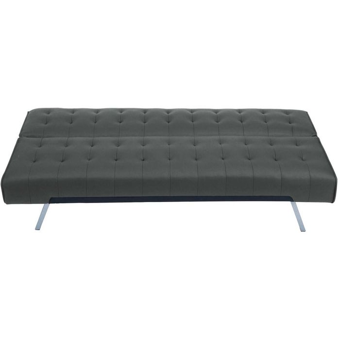 Sofá Cama 3 Lugares Cinza Click Clack KASA