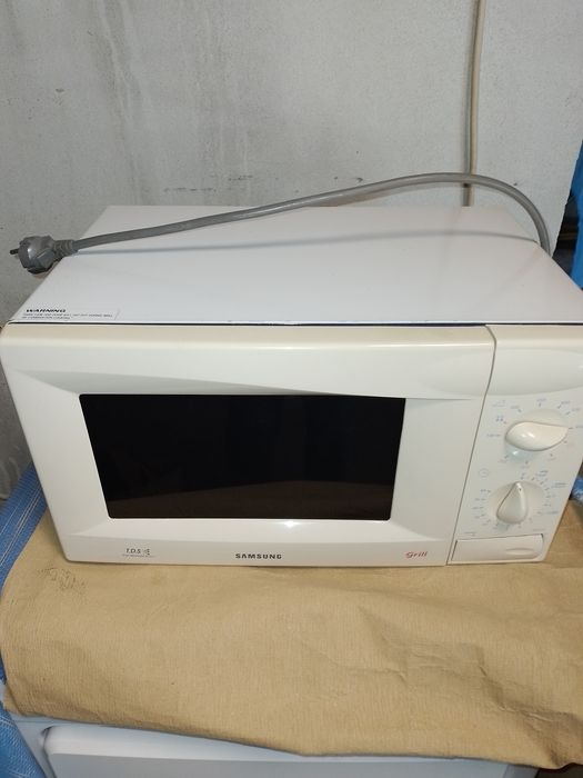 Microondas Samsung avariado