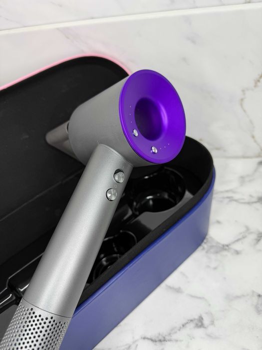 Фен Super Hair Dryer фіолетовий — твоя укладка на рівні салону