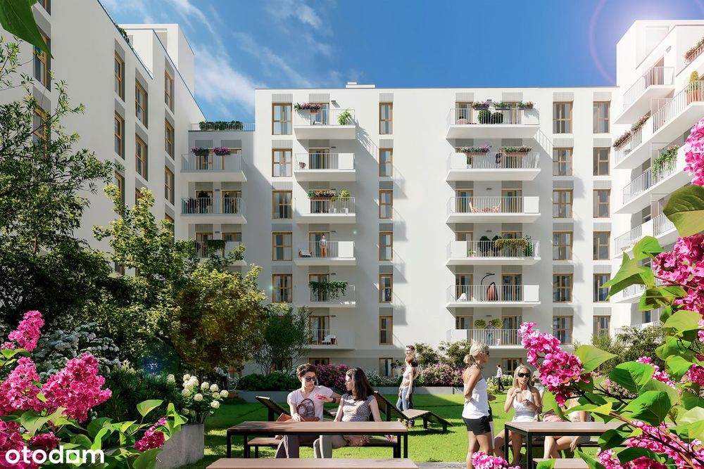 2-pokojowe mieszkanie 38m2 + balkon Bez Prowizji