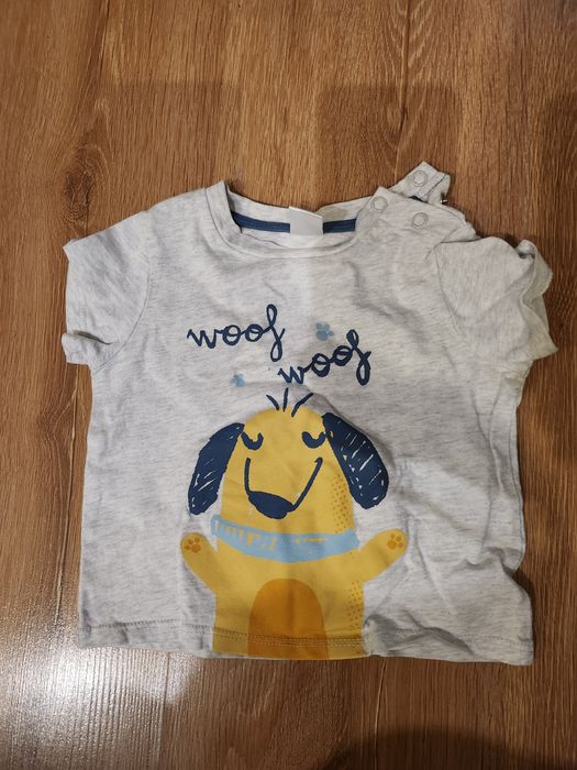 Koszulka z krótkim rękawem z pieskiem Tex 9mscy