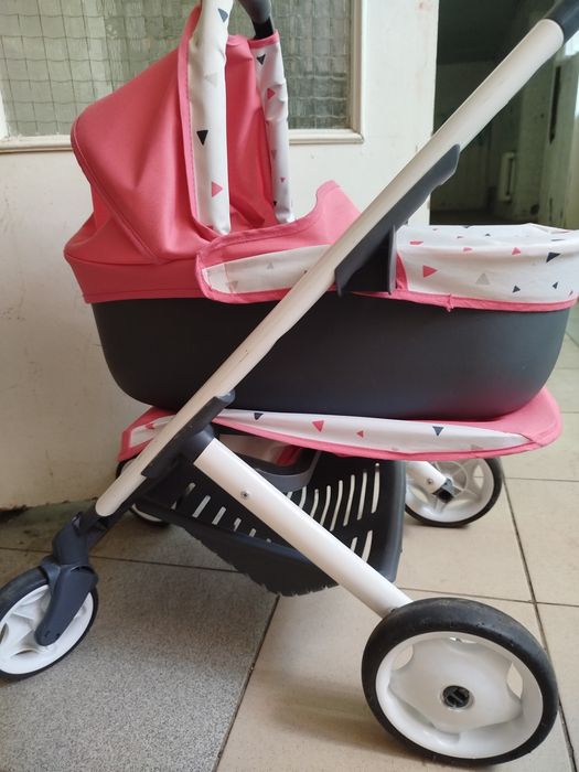 Коляска для кукол Smoby Maxi-Cosi & Quinny 3 в 1 со съемной люлькой