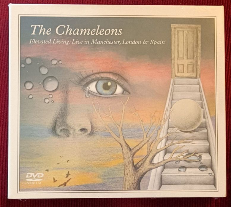 The Chameleons "Elevated Living" 2CDs+1DVD RARO