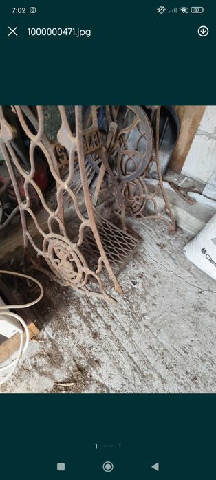 Stara maszyna do szycia Singer