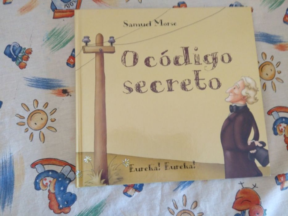 "O código secreto" de Samuel Morse - livro novo