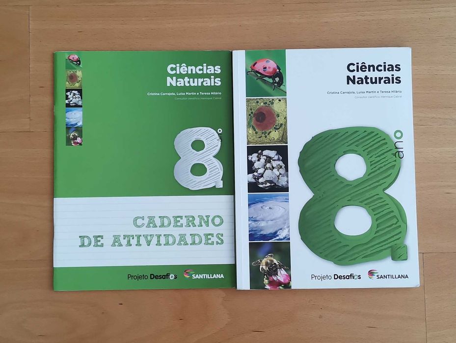 Manuais escolares 8°ano