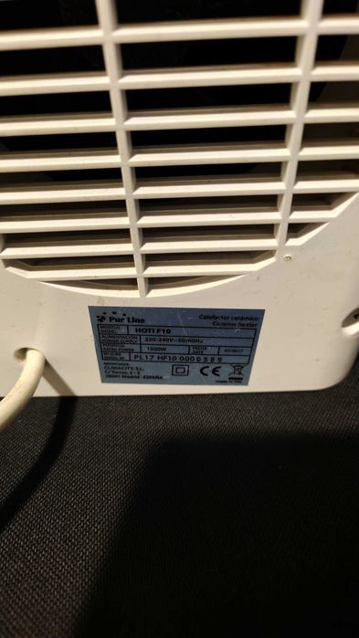 Aquecedor Pequeno Pur Line HOTI F10 – Bom Estado
