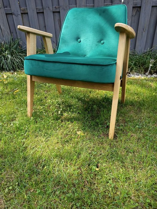 Fotel Chierowski 366 PRL retro