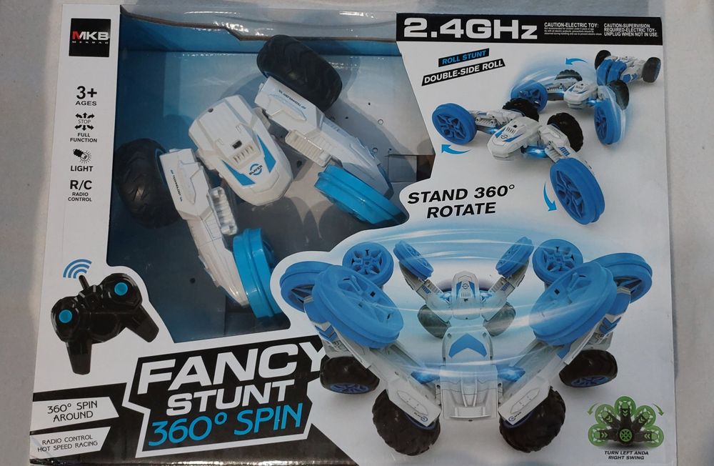 Машинка на радиоуправлении перевертыш трюковая Fancy Stunt