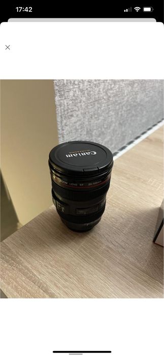 Термо чашка у вигляді обʼєктиву 480 мл