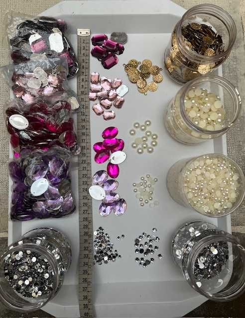 stock completo de strass para trajes de dança, palco e artesanato