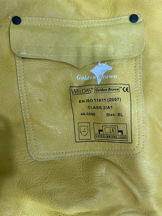 calça de peito Weldas Golden Brown tamanho XL