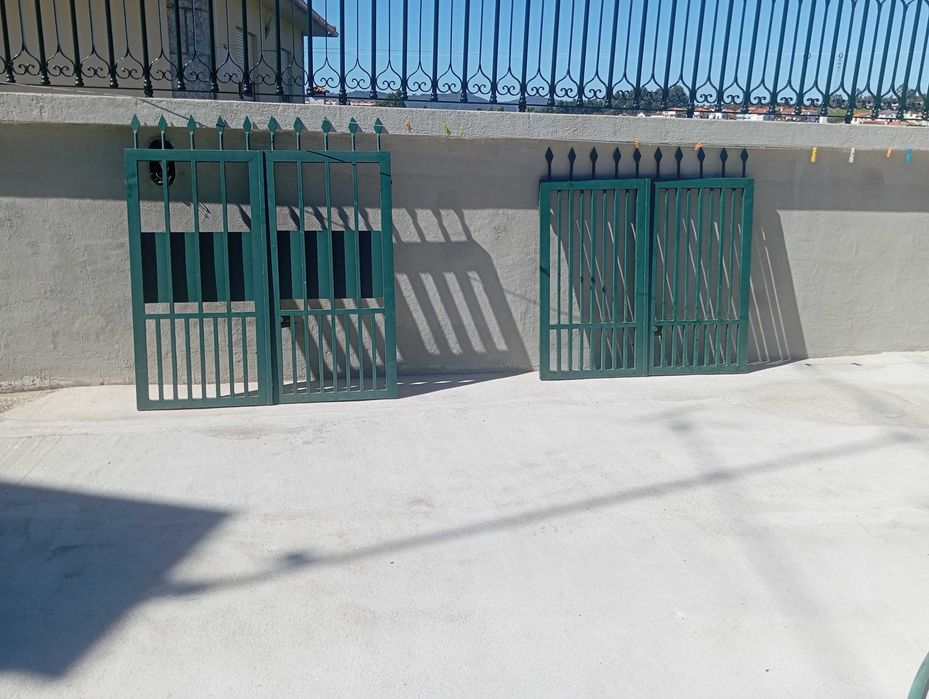 Portões em Ferro com fechadura