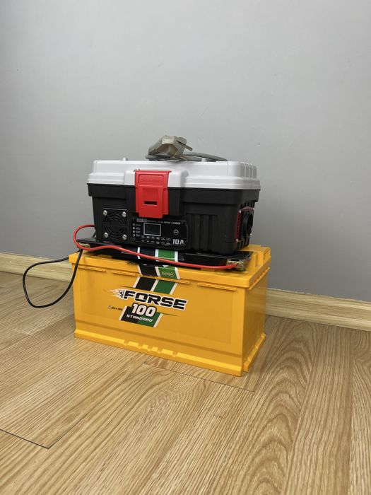 Комплект ИБП 400Вт + Аккумулятор 100Ач для котла | Чистая синусоида