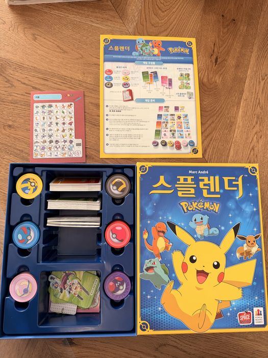 Gra splendor wersja pokemon z Koreii