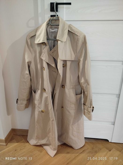 Płaszcz damski wiosenny mango