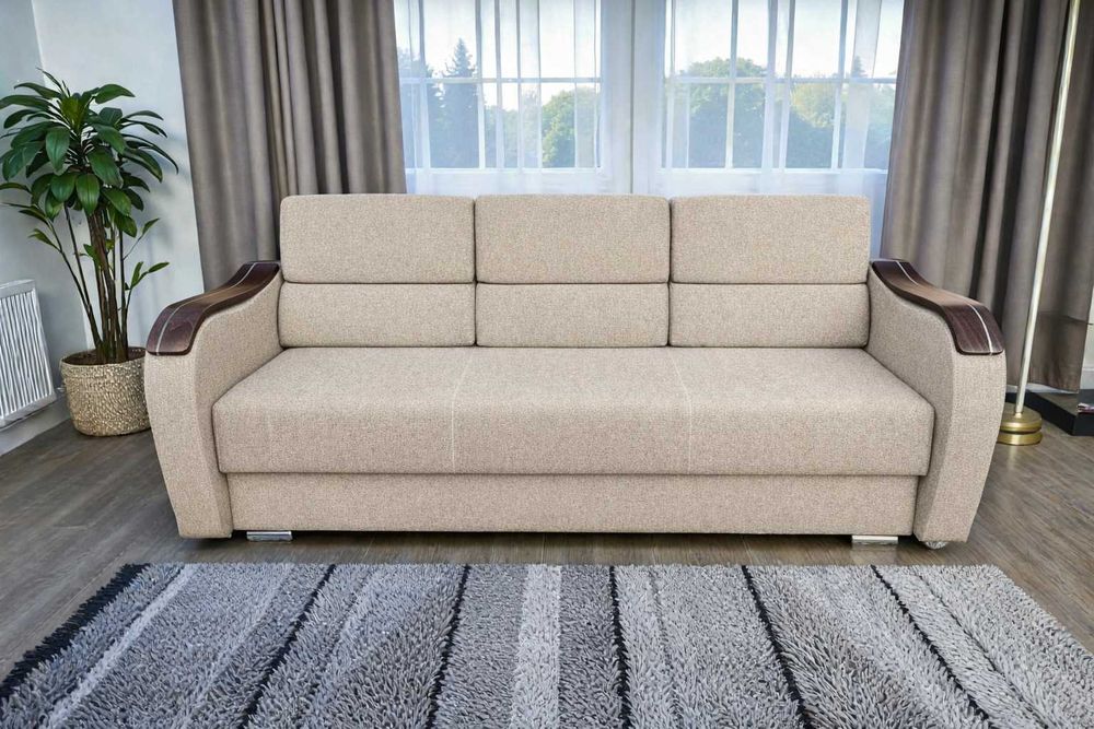 Kanapa EUROPA Wersalka Sofa Łóżko z funkcją spania i pojemnikiem BONEL