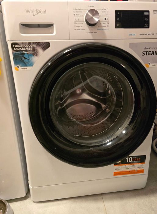 Pralka whirpool jak nowa 10 kg para