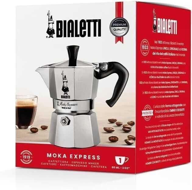 Outlet Kawiarka MOKA EXPRESS 1 fil 60ml BIALETTI klasyczna