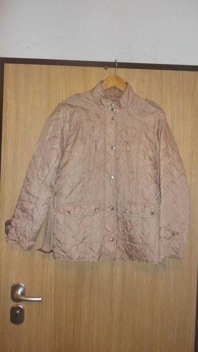 Casaco de senhora bege Colección Urban