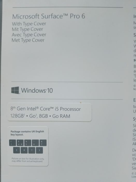 Microsoft Surface Pro 6